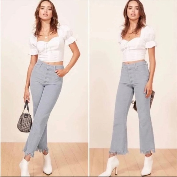 🎈 Reformation Jessie Pant, Cloud, 31 - Picture 16 of 16